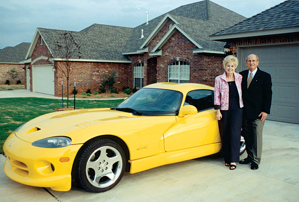 Harlen and LaDonna Core love their Vipers We proudly drive a yellow 2001