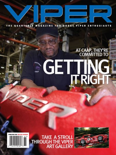 Spring 2006 VIPER Magazine Cover Poster - Conner Avenue Assembly Plant Issue