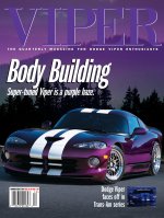 Summer 2001 VIPER Magazine Cover Poster - Body Building is a Purple Haze