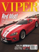 Spring 2000 VIPER Magazine Cover Poster - Dodge's Wild Viper GTS/R Revealed!