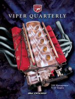 Winter 1997 Viper Quarterly Cover Poster - 700 Horsepower V-10 Engine