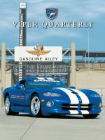 Fall 1995 Viper Quarterly Cover Poster - Indy 500 GTS Pace Car